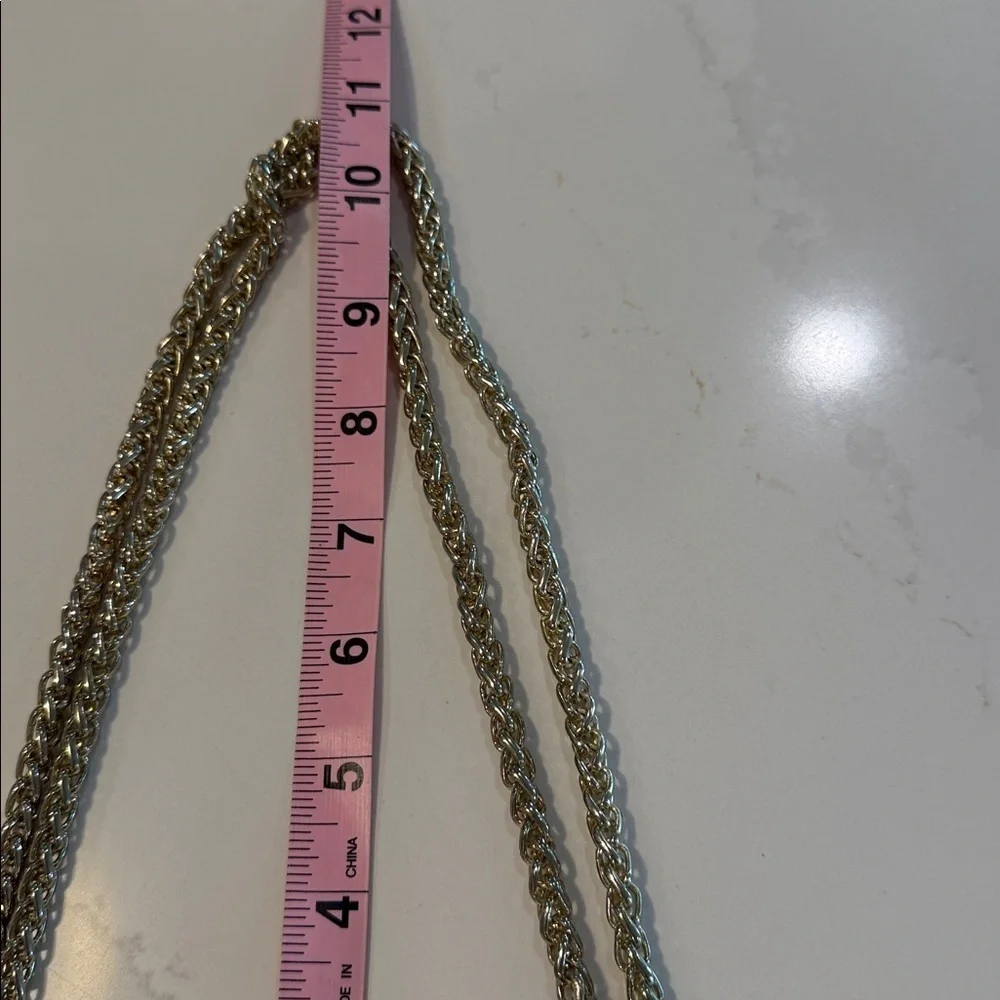 Kate Landry Black Evening Bag with Gold Chain NWT